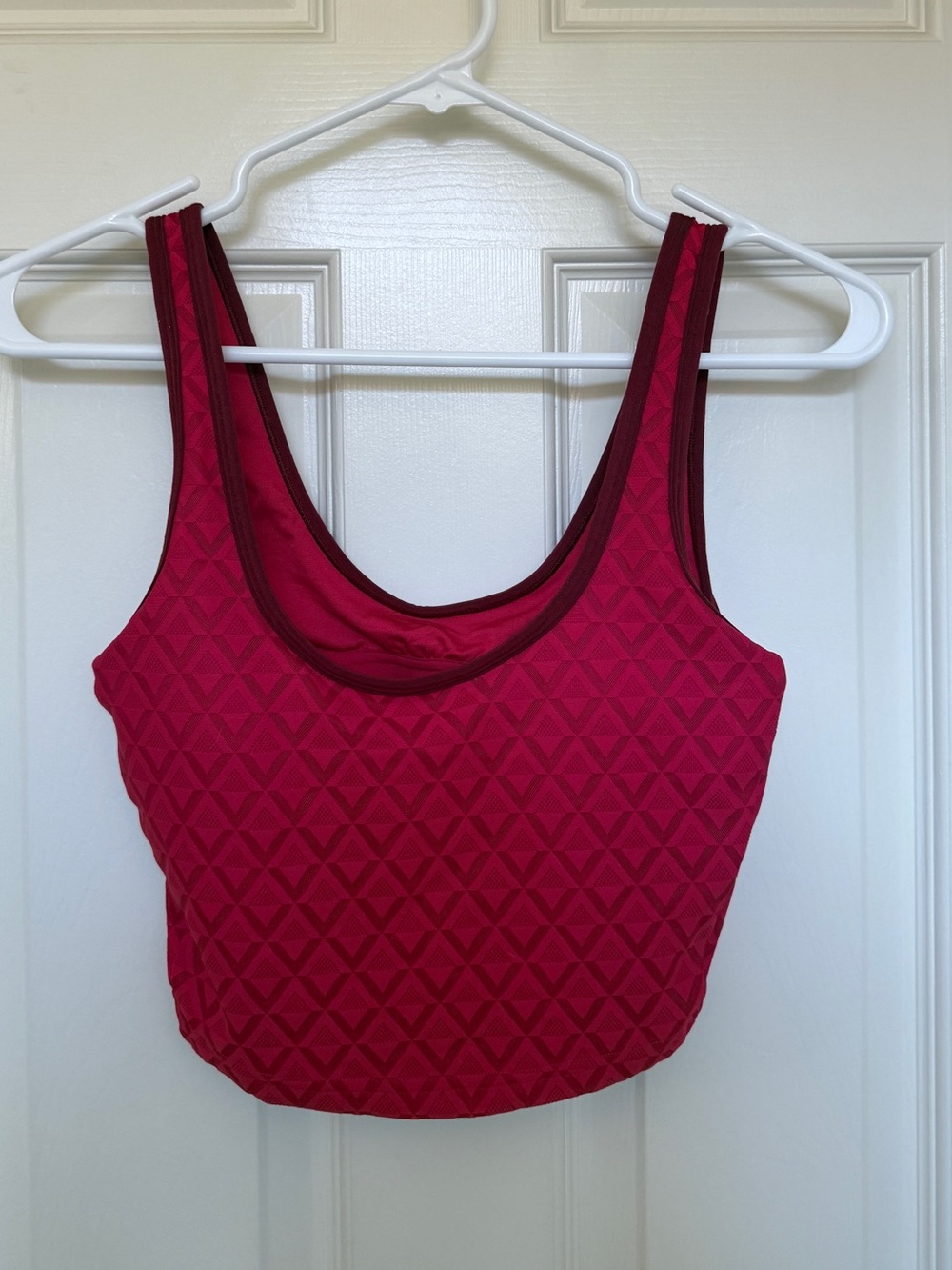 Lululemon Textured Mesh Tennis Tank Top